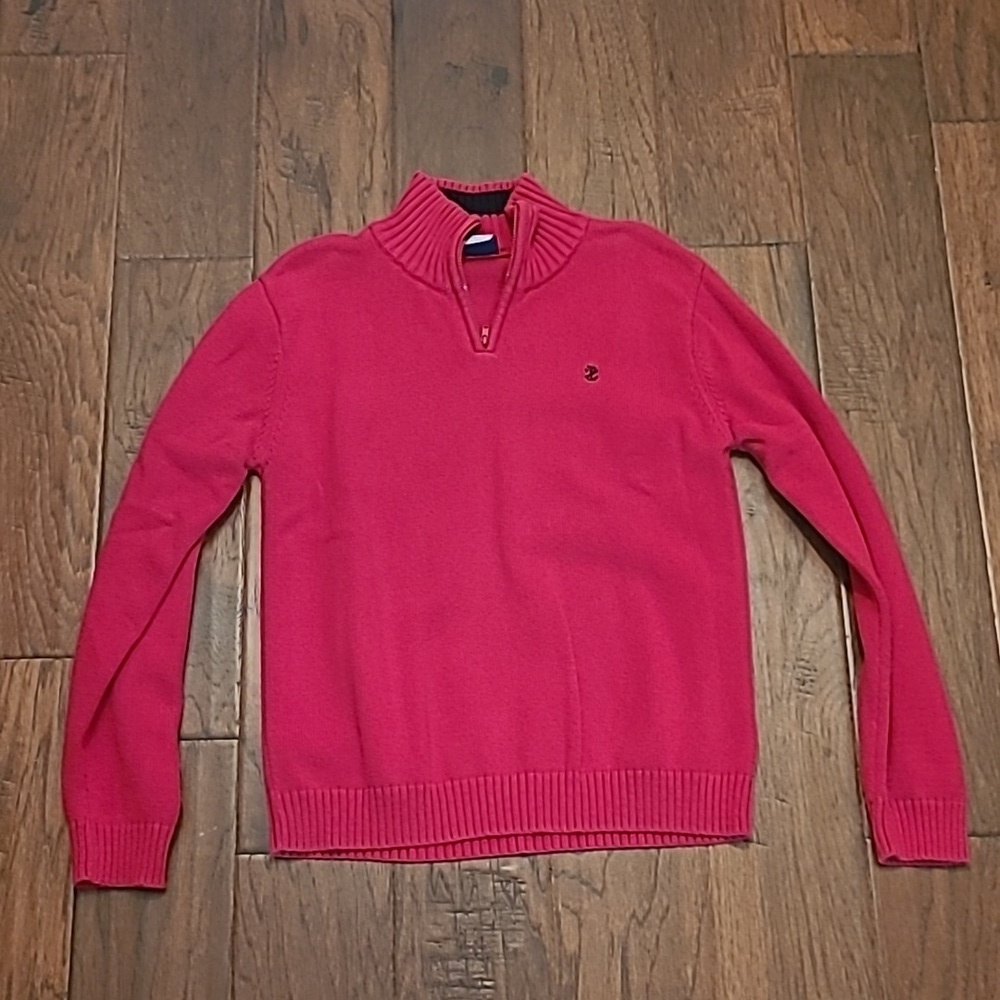 💥3for$12💥 Izod boy's red sweater size XL 14/16